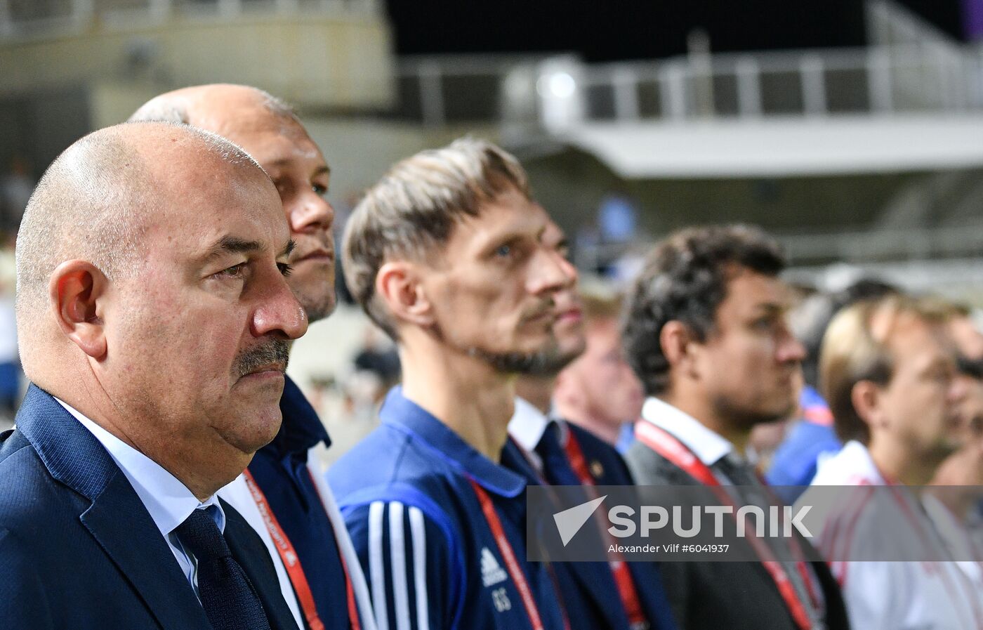 Cyprus Soccer Euro 2020 Qualifier Cyprus - Russia