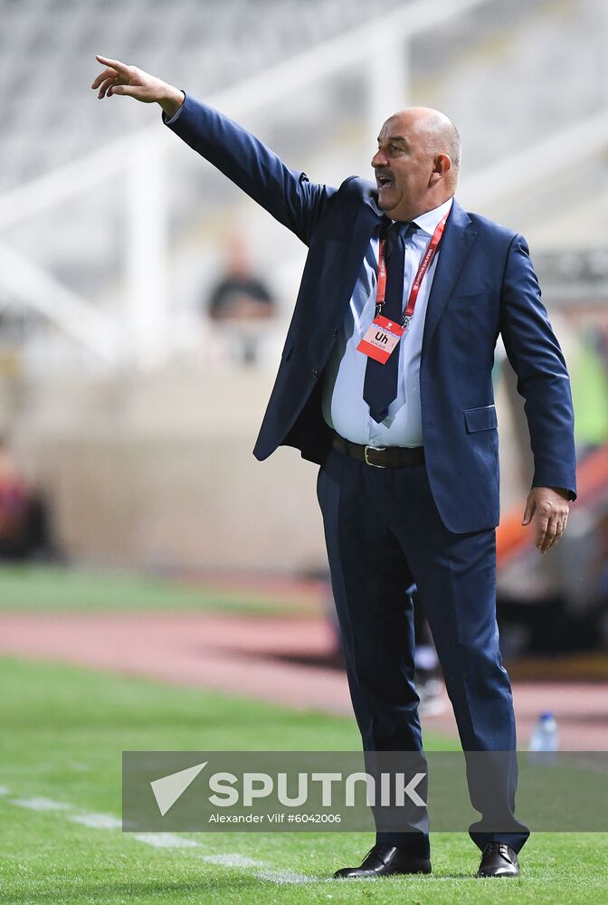 Cyprus Soccer Euro 2020 Qualifier Cyprus - Russia