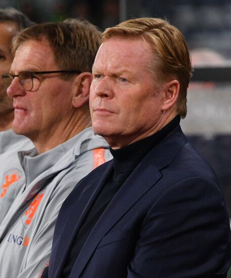 Belarus Soccer Euro 2020 Qualifier Belarus - Netherlands