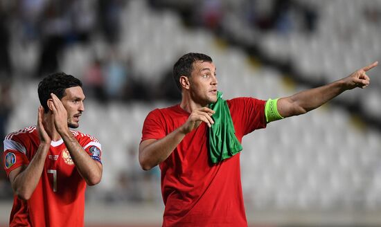 Cyprus Soccer Euro 2020 Qualifier Cyprus - Russia
