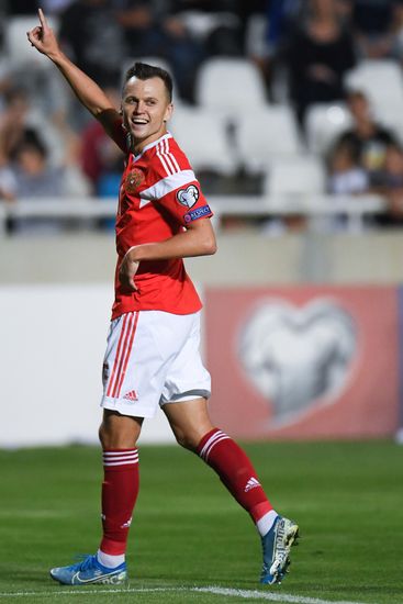 Cyprus Soccer Euro 2020 Qualifier Cyprus - Russia