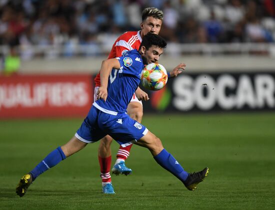Cyprus Soccer Euro 2020 Qualifier Cyprus - Russia