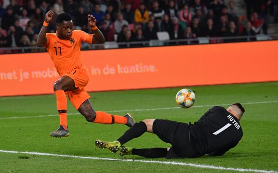 Belarus Soccer Euro 2020 Qualifier Belarus - Netherlands