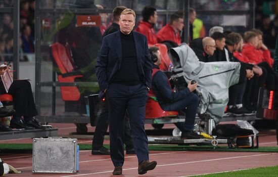 Belarus Soccer Euro 2020 Qualifier Belarus - Netherlands