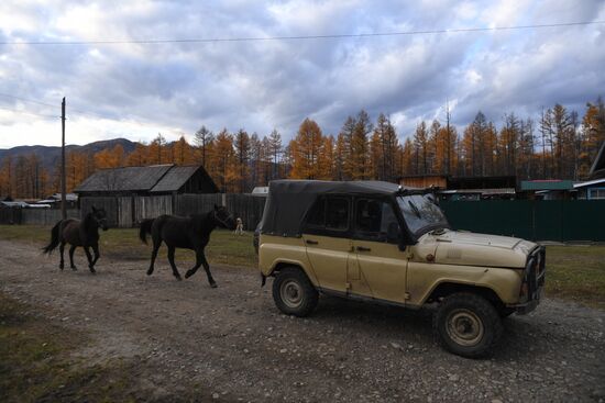 Russia Alygdzher Village