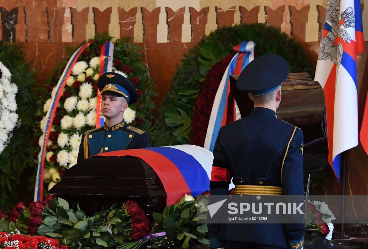 Russia Soviet Cosmonaut Leonov Funeral