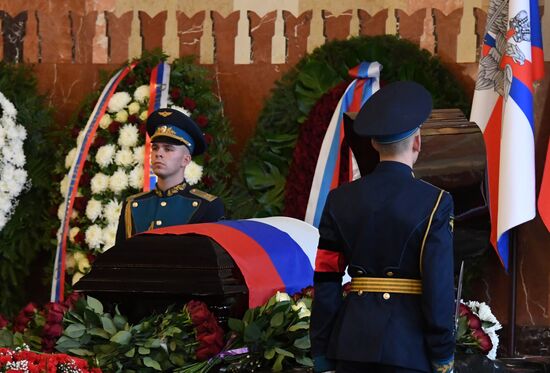 Russia Soviet Cosmonaut Leonov Funeral