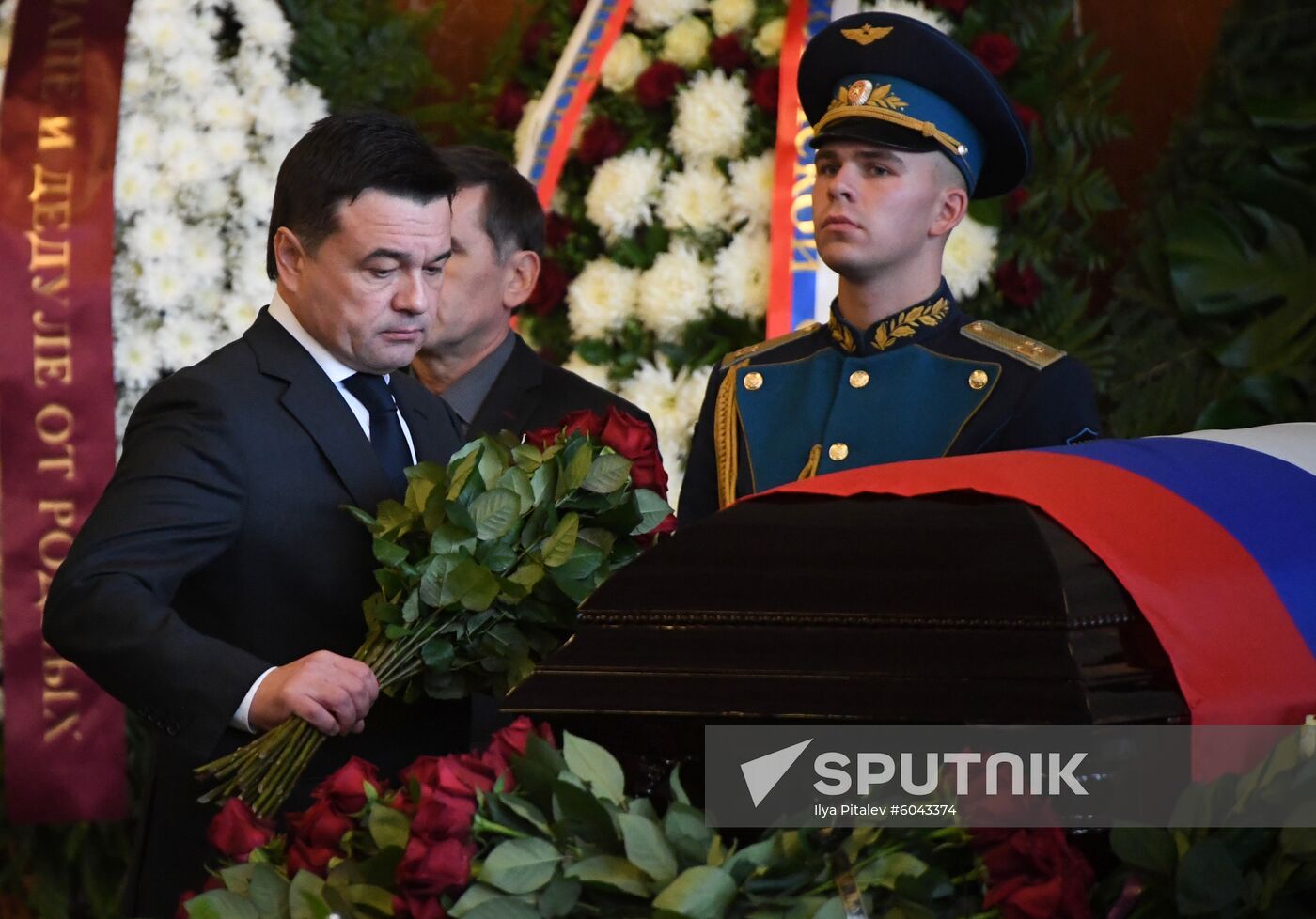 Russia Soviet Cosmonaut Leonov Funeral