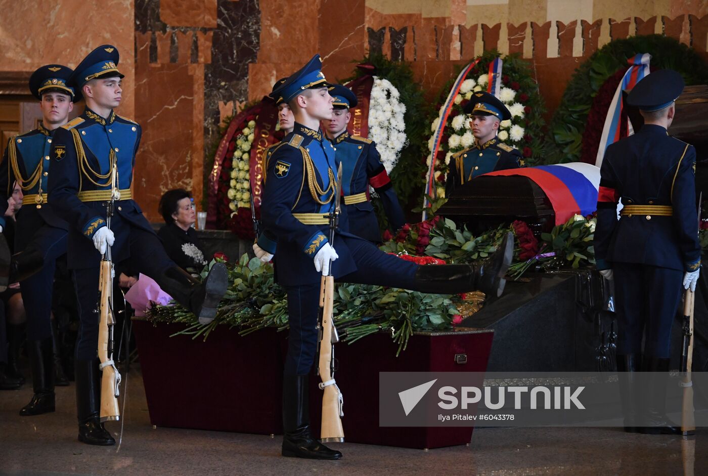 Russia Soviet Cosmonaut Leonov Funeral