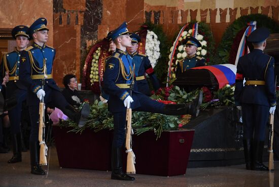 Russia Soviet Cosmonaut Leonov Funeral