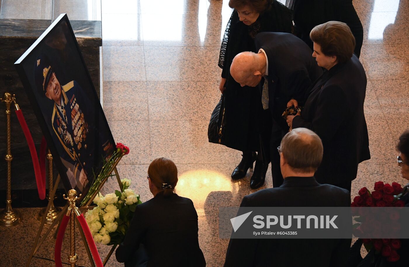 Russia Soviet Cosmonaut Leonov Funeral