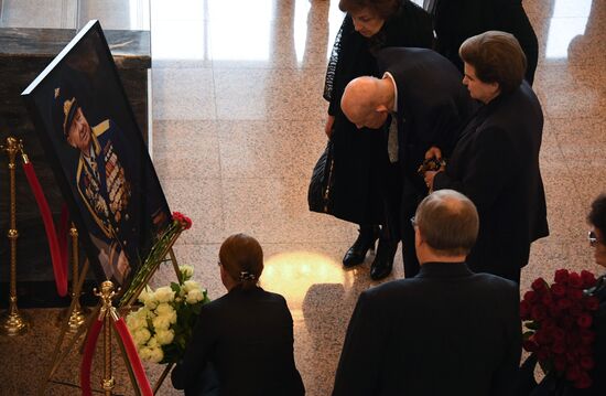 Russia Soviet Cosmonaut Leonov Funeral