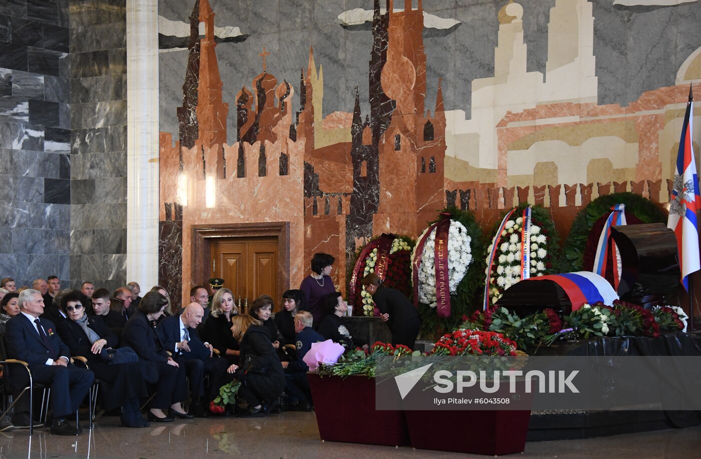 Russia Soviet Cosmonaut Leonov Funeral