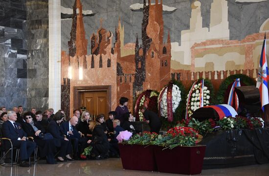 Russia Soviet Cosmonaut Leonov Funeral