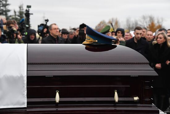 Russia Soviet Cosmonaut Leonov Funeral