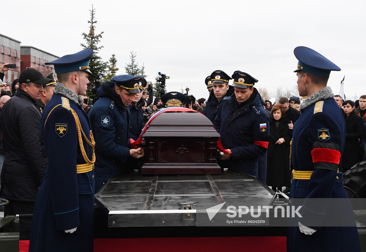 Russia Soviet Cosmonaut Leonov Funeral