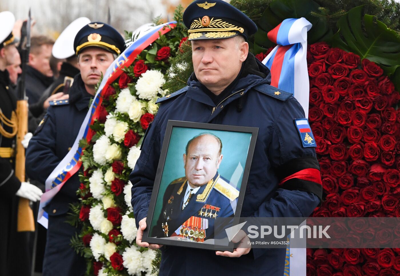 Russia Soviet Cosmonaut Leonov Funeral