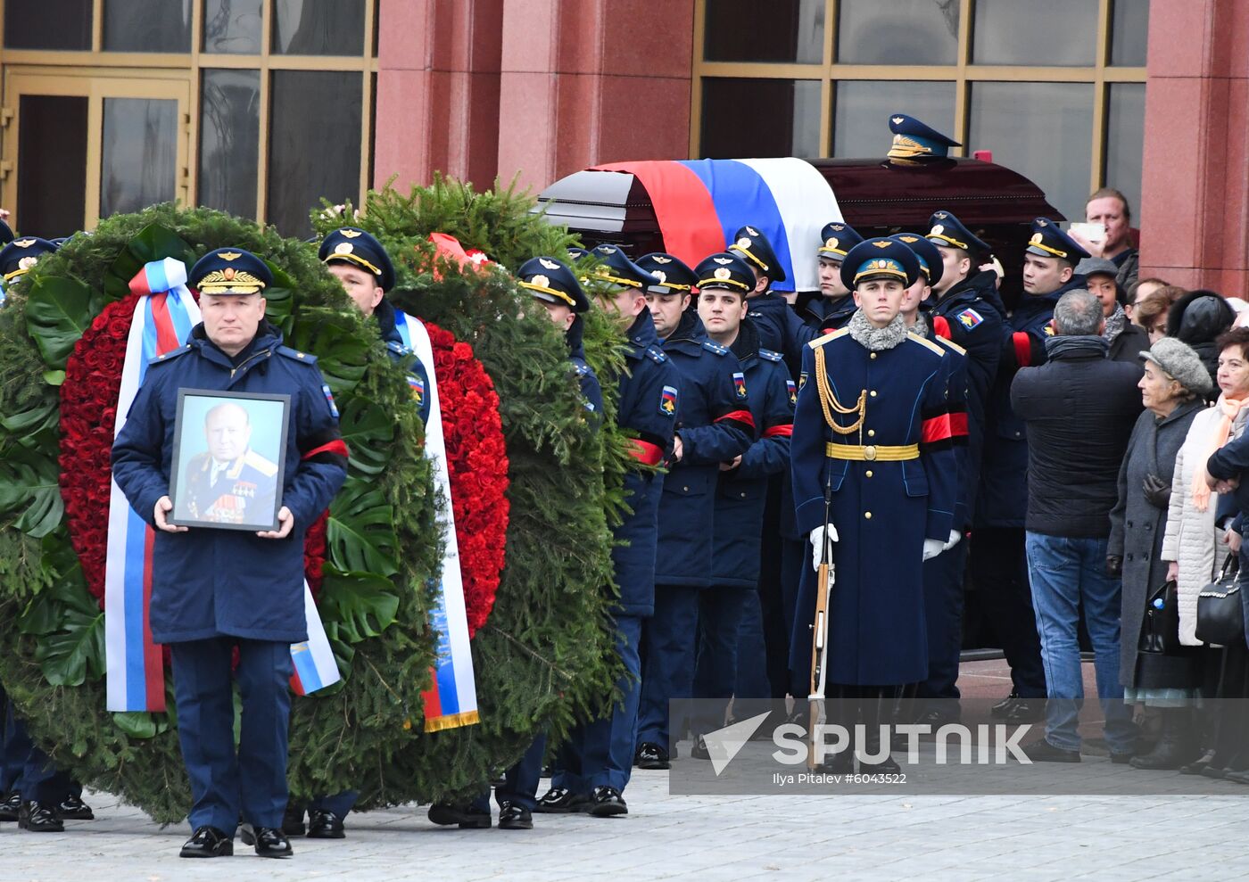 Russia Soviet Cosmonaut Leonov Funeral