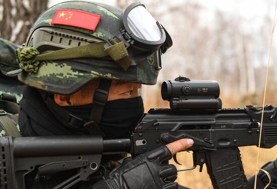 Russia China Drills
