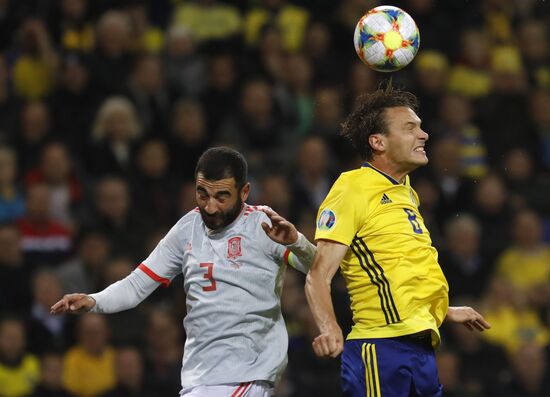 Sweden Soccer Euro 2020 Qualifier Sweden - Spain