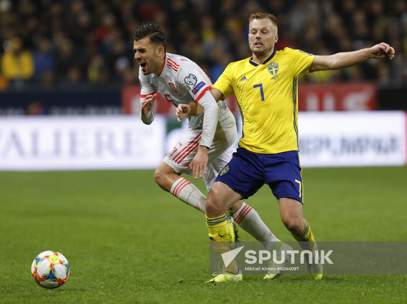 Sweden Soccer Euro 2020 Qualifier Sweden - Spain