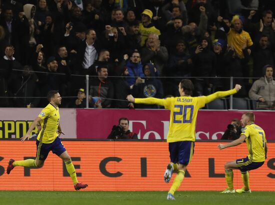 Sweden Soccer Euro 2020 Qualifier Sweden - Spain