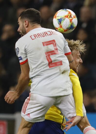 Sweden Soccer Euro 2020 Qualifier Sweden - Spain