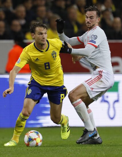 Sweden Soccer Euro 2020 Qualifier Sweden - Spain