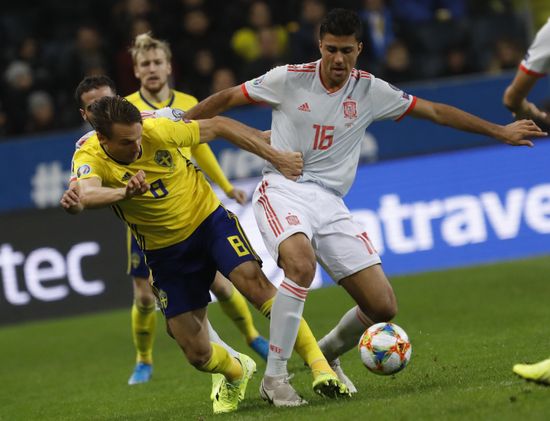 Sweden Soccer Euro 2020 Qualifier Sweden - Spain