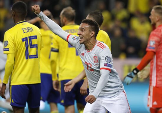 Sweden Soccer Euro 2020 Qualifier Sweden - Spain