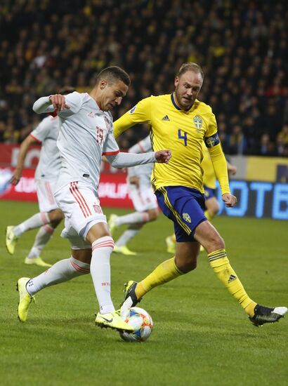 Sweden Soccer Euro 2020 Qualifier Sweden - Spain