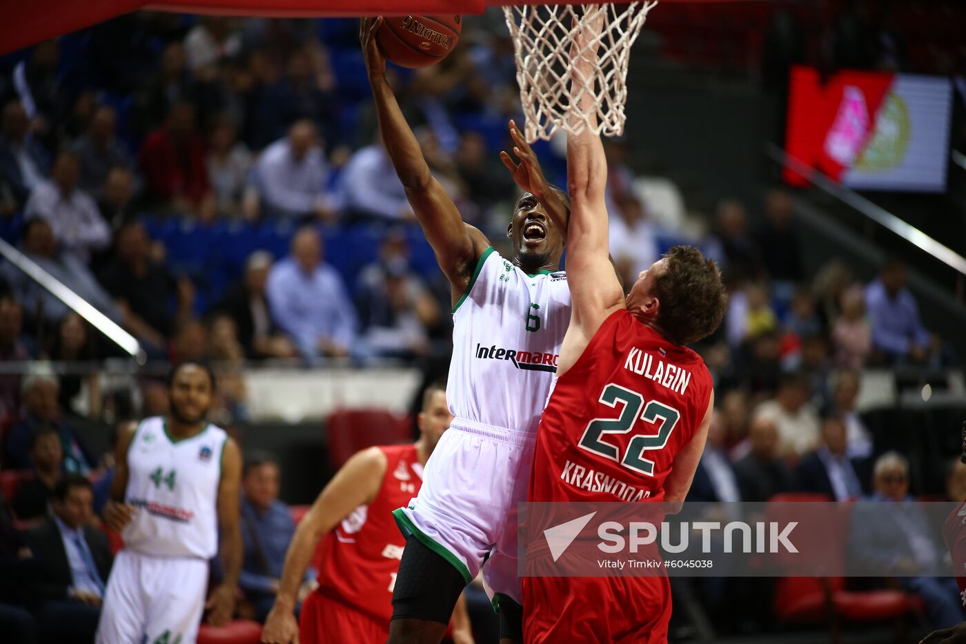 Russia Basketball Euroleague Lokomotiv-Kuban - Limoges