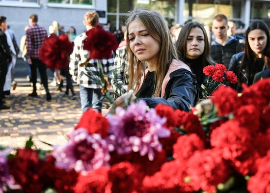 Russia Crimea College Attack Anniversary