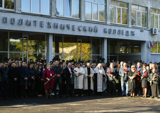 Russia Crimea College Attack Anniversary