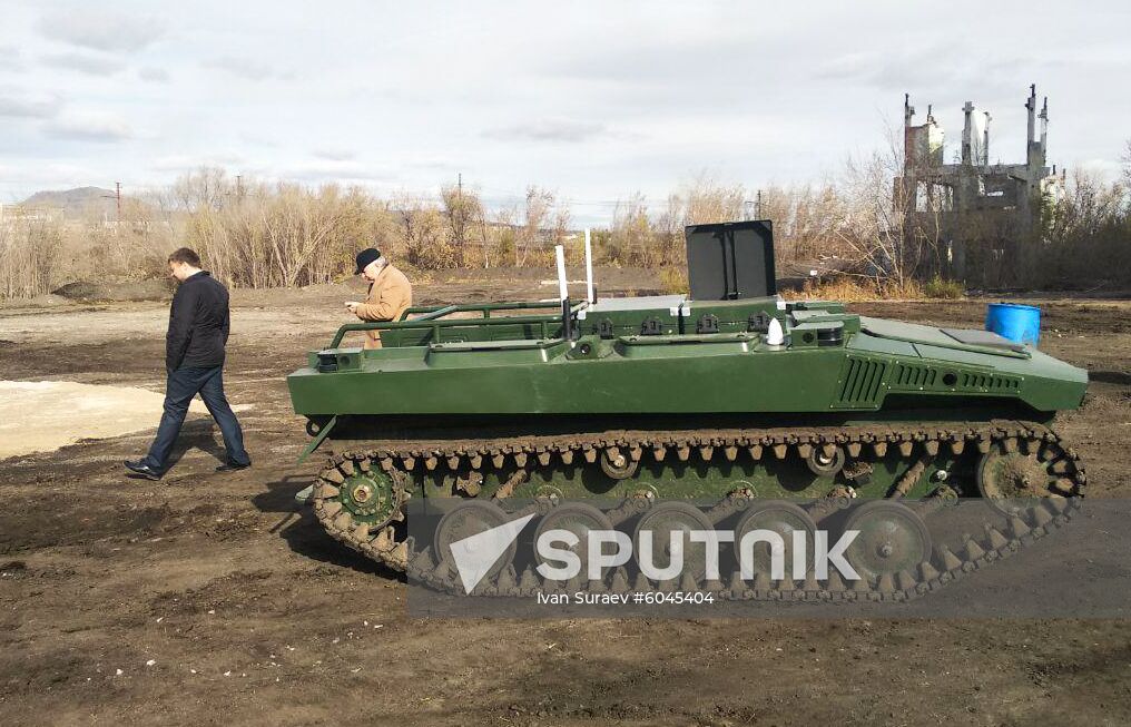 Russia Marker Combat Robot