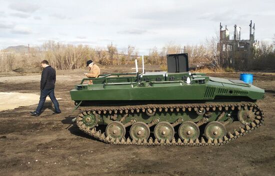 Russia Marker Combat Robot