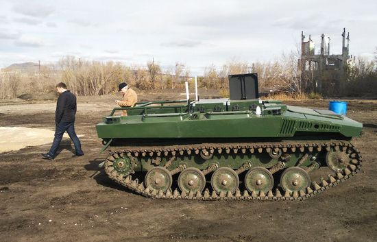 Russia Marker Combat Robot