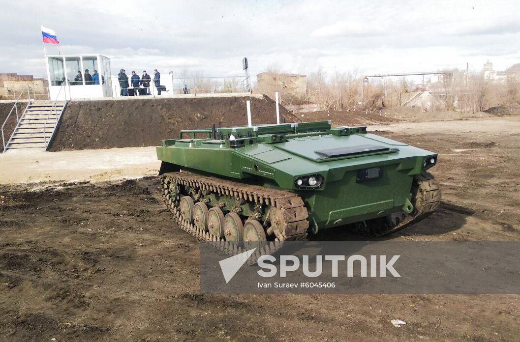 Russia Marker Combat Robot
