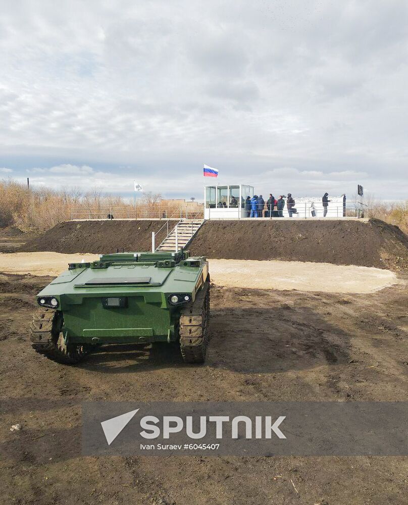 Russia Marker Combat Robot