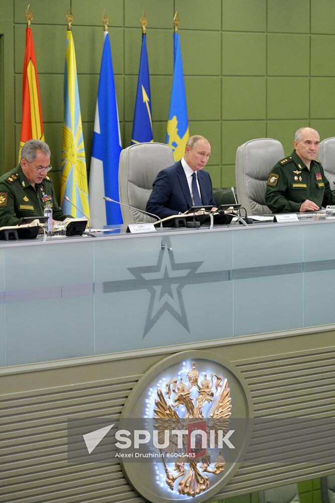 Russia Putin Military Drills