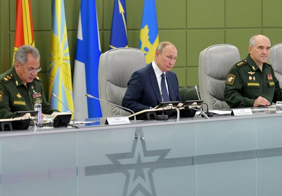 Russia Putin Military Drills