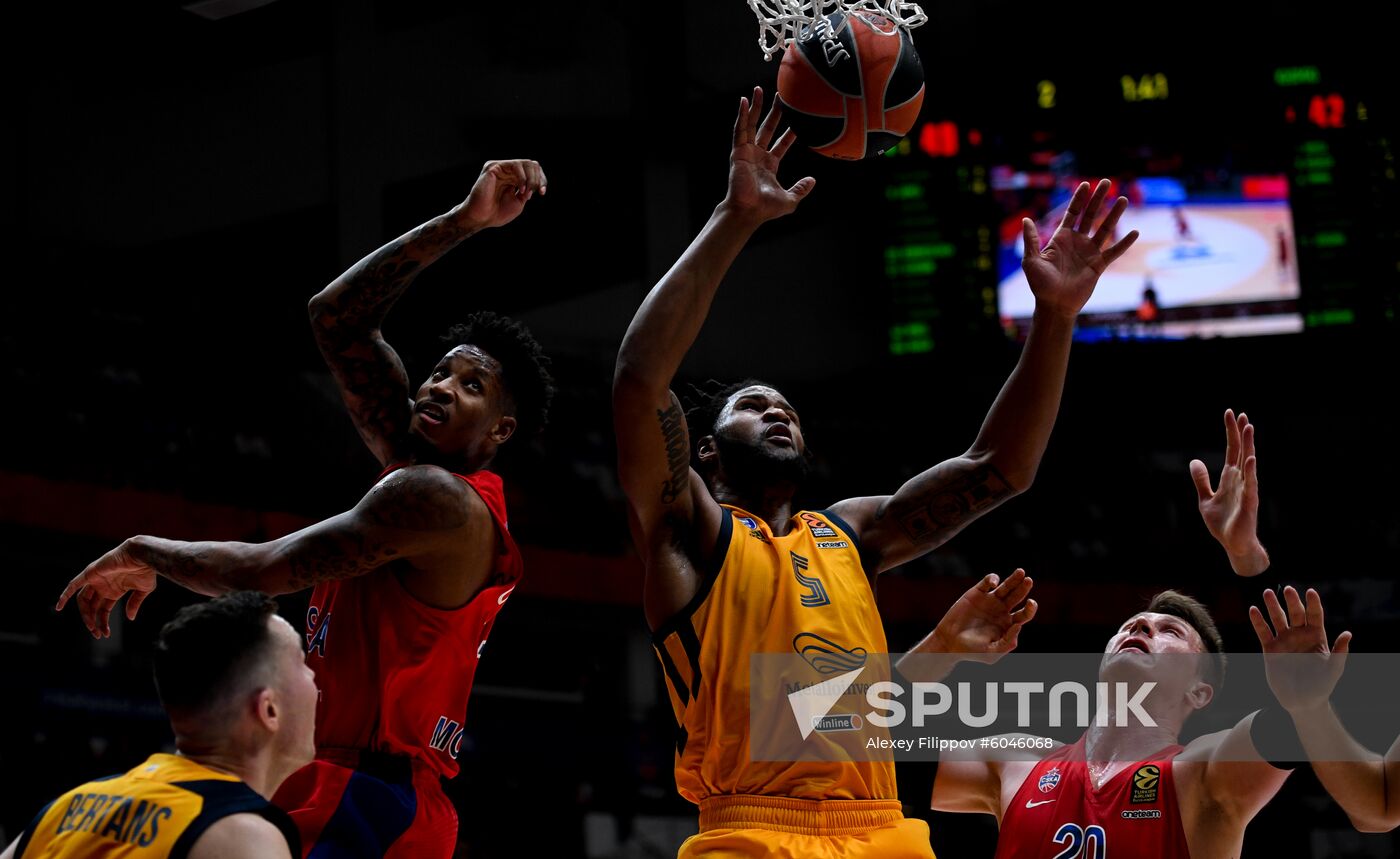 Russia Basketball CSKA - Khimki