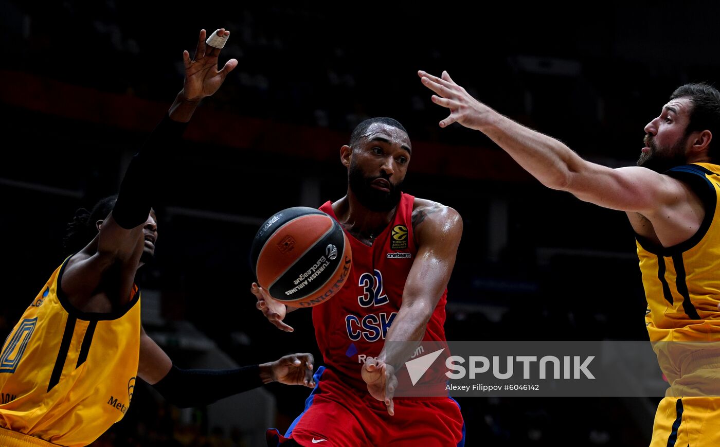 Russia Basketball CSKA - Khimki