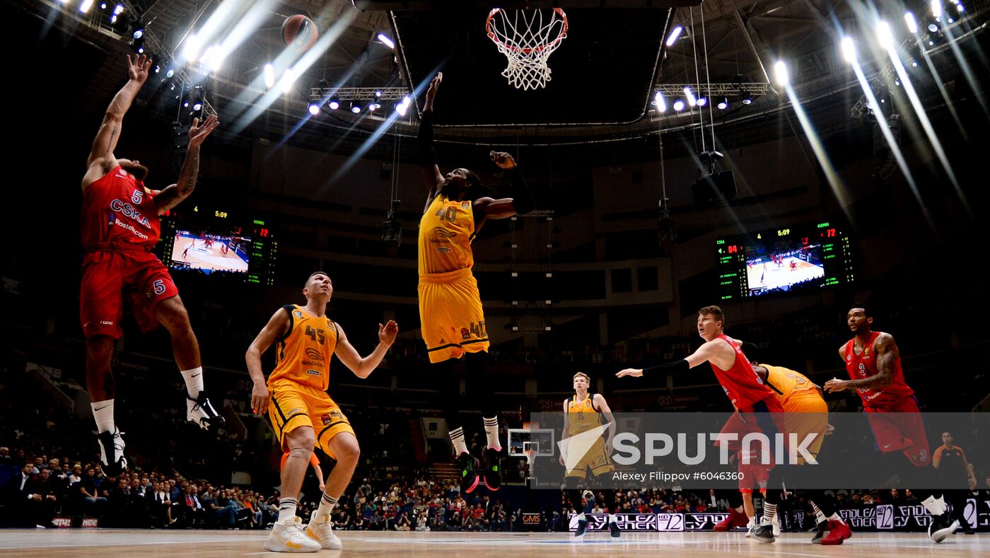 Russia Basketball CSKA - Khimki