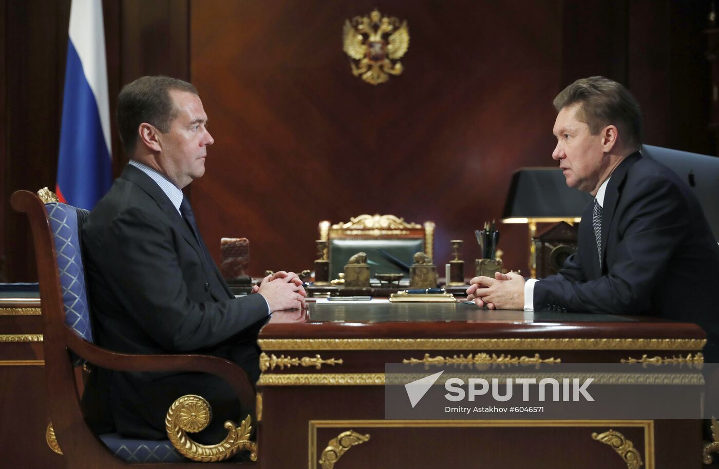 Russia Medvedev Gazprom