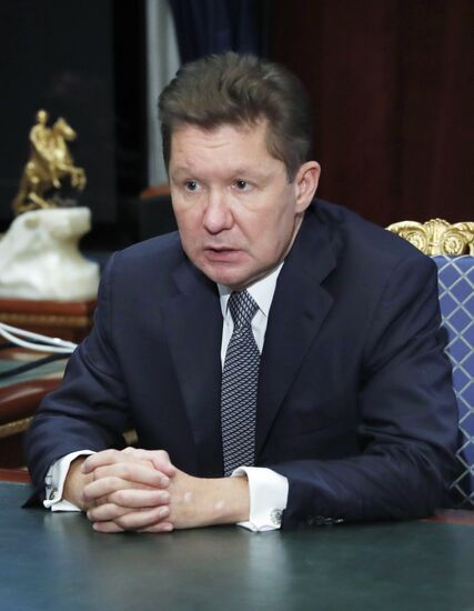 Russia Medvedev Gazprom