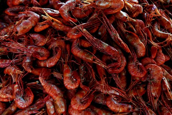 Food market in Vladivostok