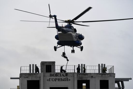 Russia China Drills