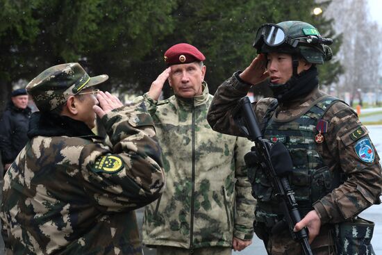 Russia China Drills