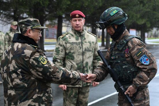 Russia China Drills